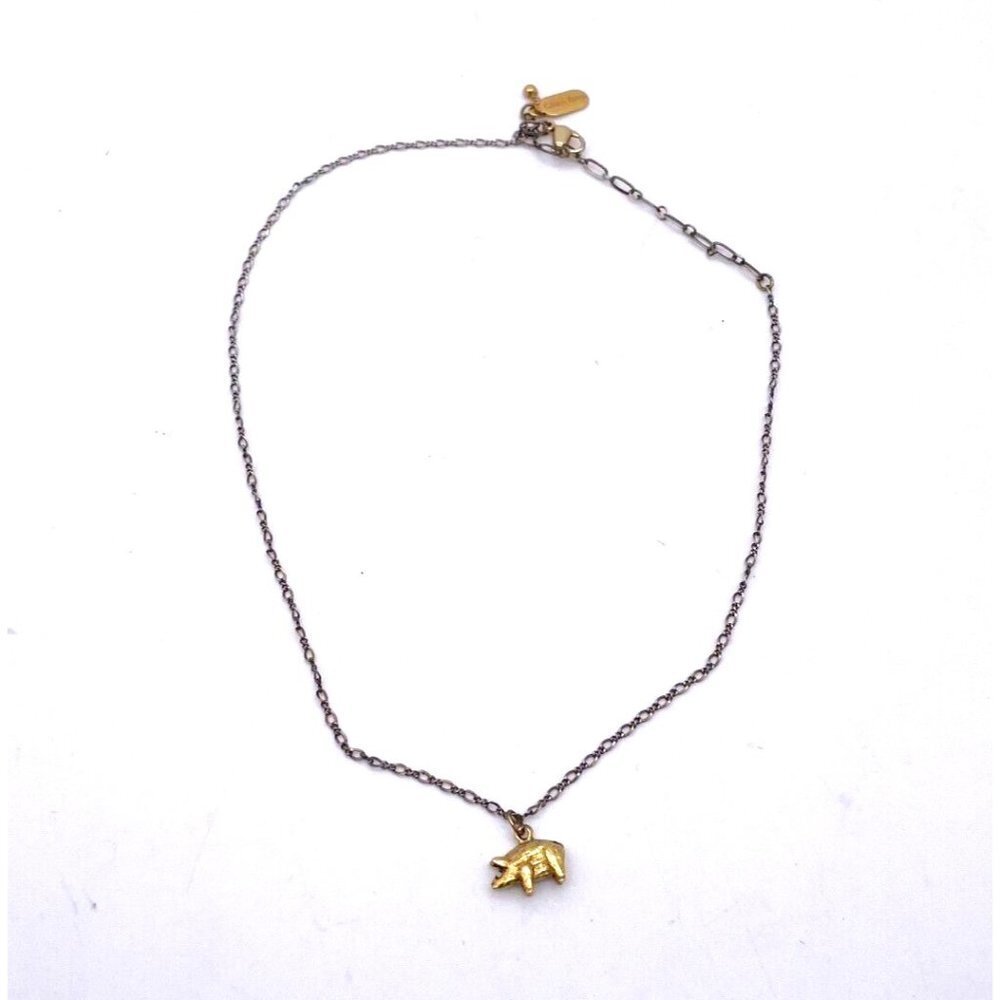 Clara Beau Dangle Drop Animal Pendant Necklace Adjustable Lobster Closure